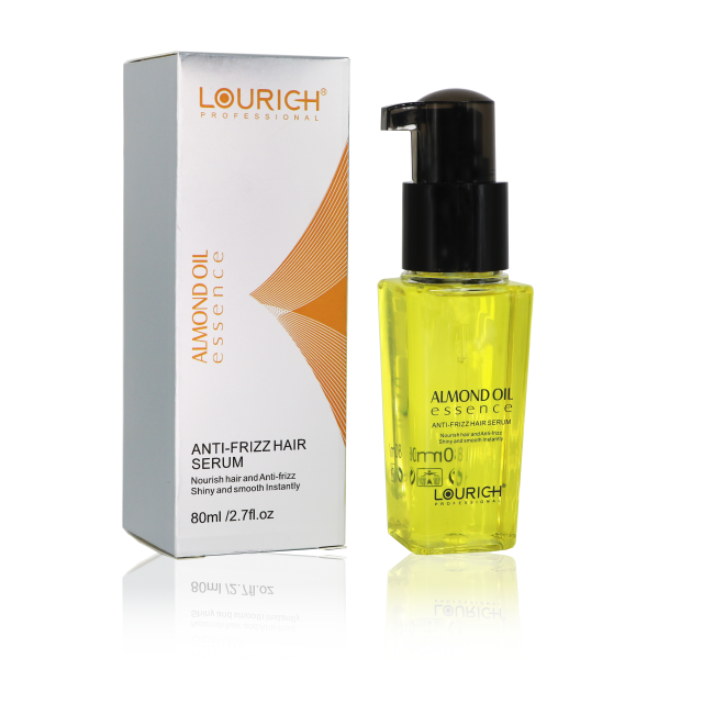 LOURICH Professional – Anti-Frizz Hair Serum (Almond Oil Essence) 80ml