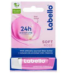 Labello Soft Rose Caring Lip Balm – 4.8g