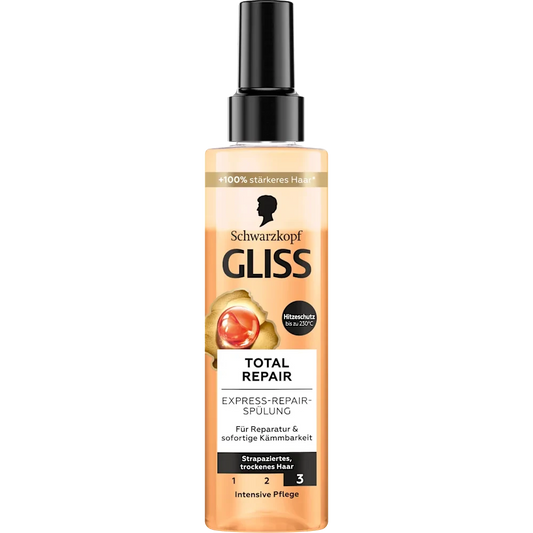 Schwarzkopf Gliss Total Repair Heat protection & for repairing hair Spray  200ml