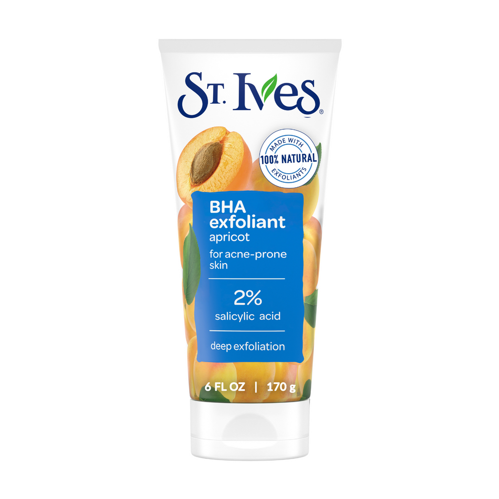 Stives exfoliant apricot scrub wash for acne prone skin 2% Salicylic acid 170gm
