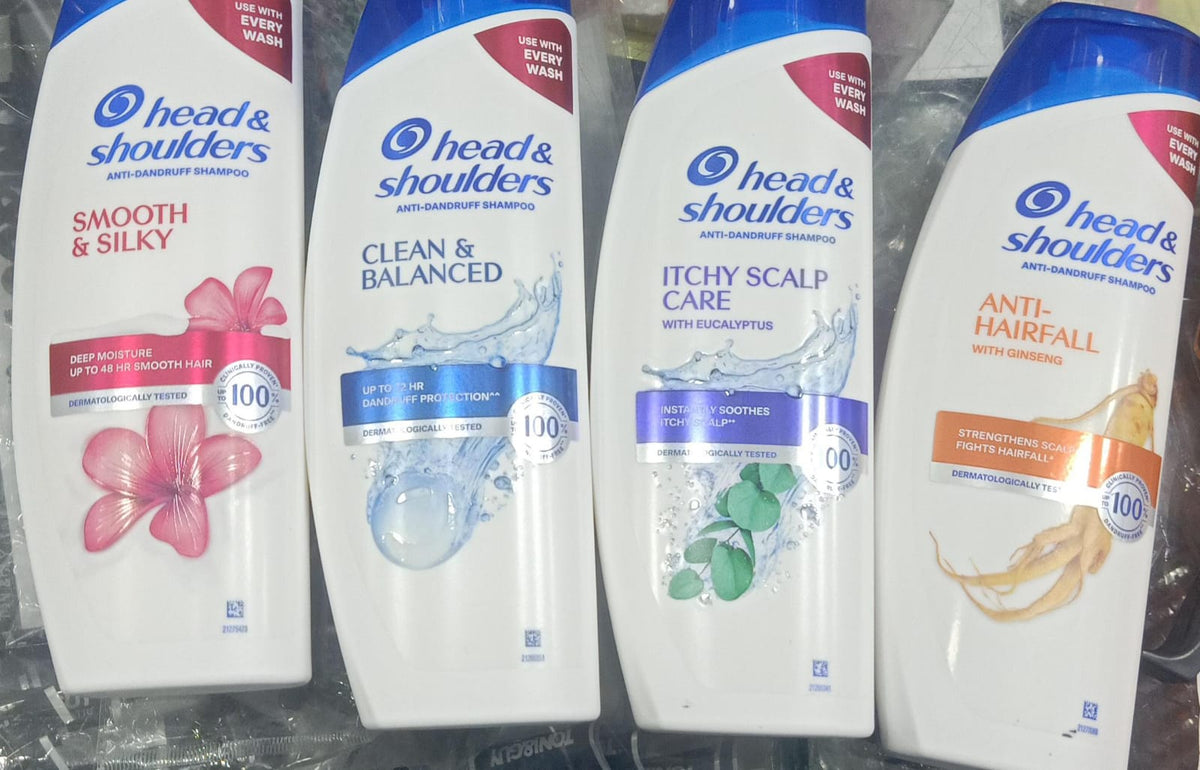 Head & shoulders anti dandruff shampoo 300ml made in Thailand