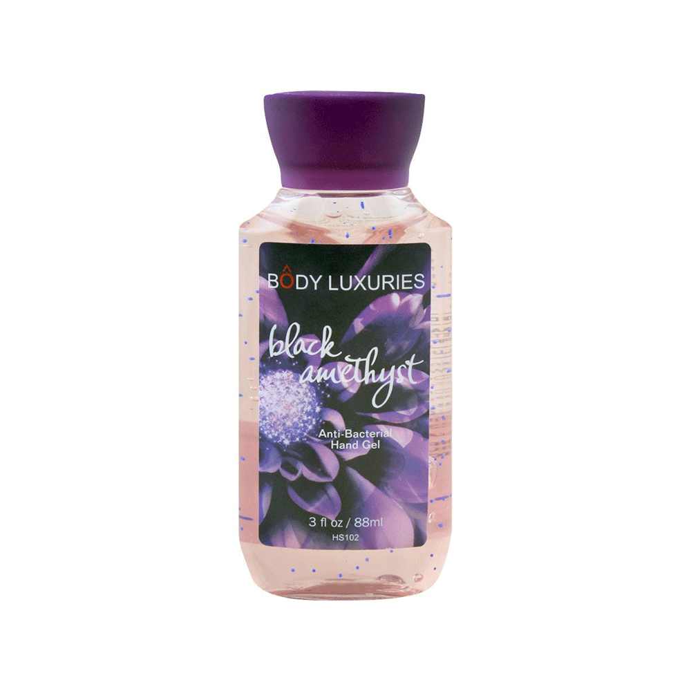 Body Luxuries Black Amethyst Hand sanitizer Gel 88ml