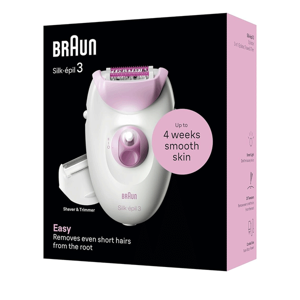 Braun Silk Epil Epilate, Shave & Trim SE3-031 with 1 year warranty made in germany