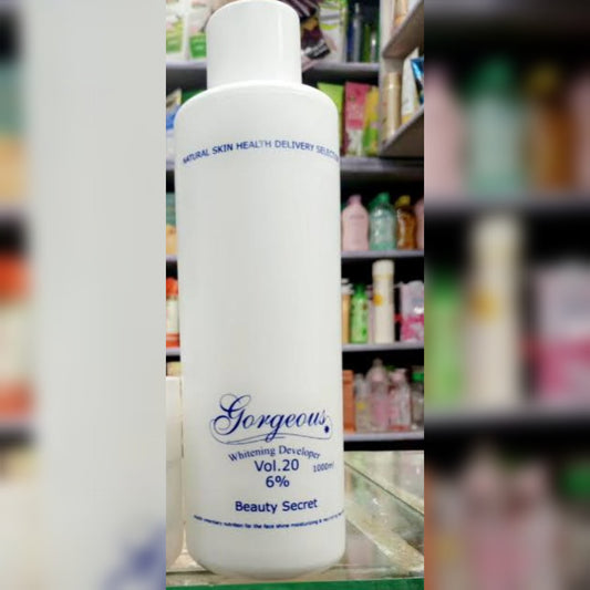 Gorgeous 20 volume developer 1000ml