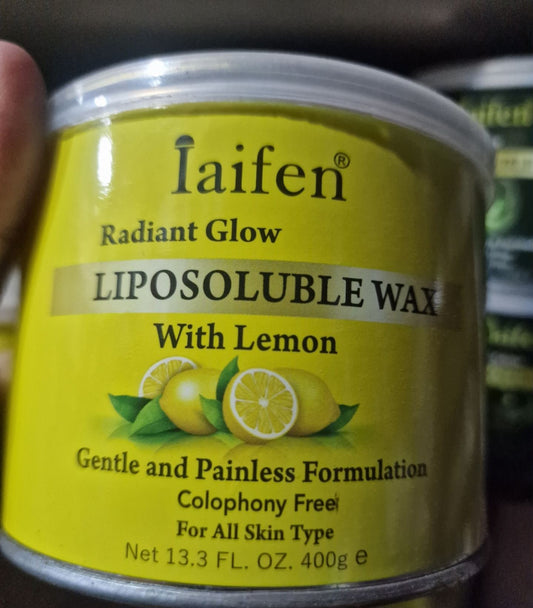 Iaifen liposoluble Wax Lemon for all hair types 400gm