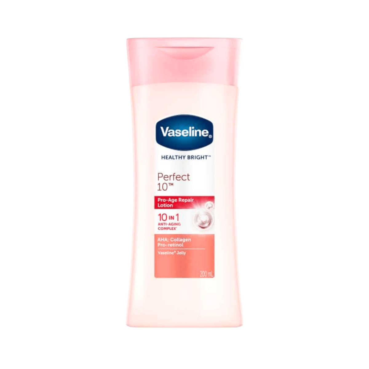 Vaseline pro age repair perfect 10 healthy bright lotion 200ml