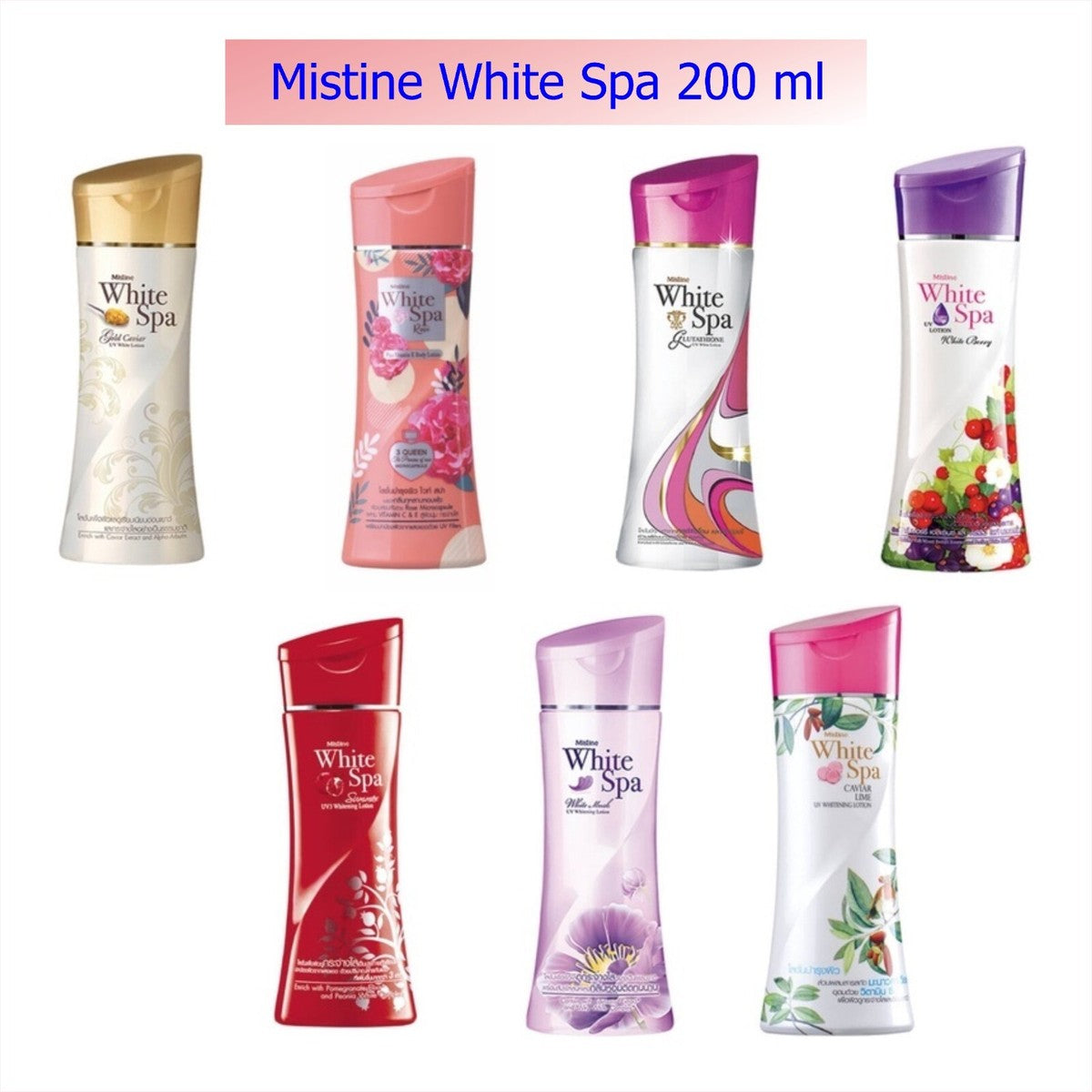 Mistine White Spa moisturising lotion 200ml