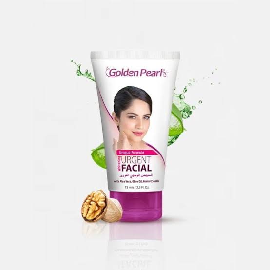 Golden Pearl Whitening Urgent Facial face wash 75ml