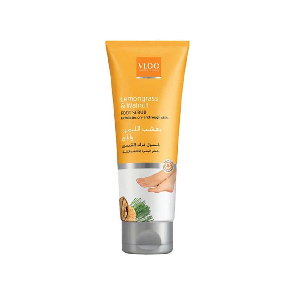 VLCC Lemongrass & Walnut Foot Scrub 100ml