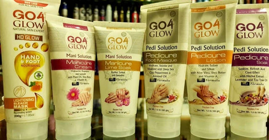 Go4glow mani pedi complete set