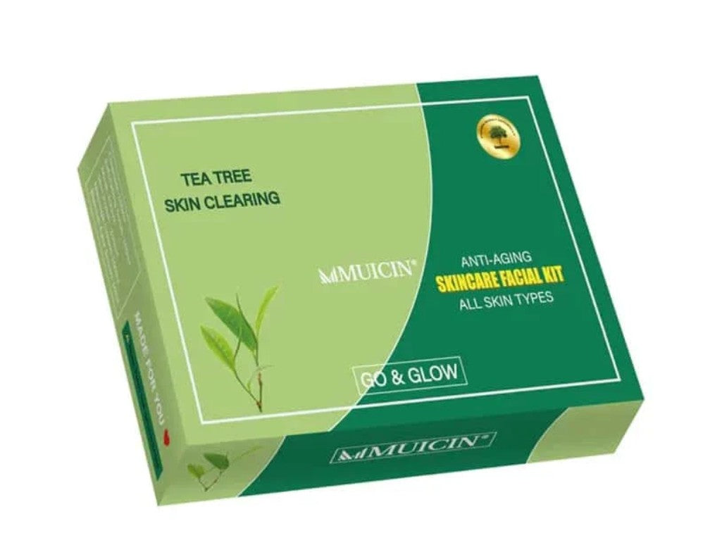 Muicin Tea Tree Clear & Clean Facial Kit