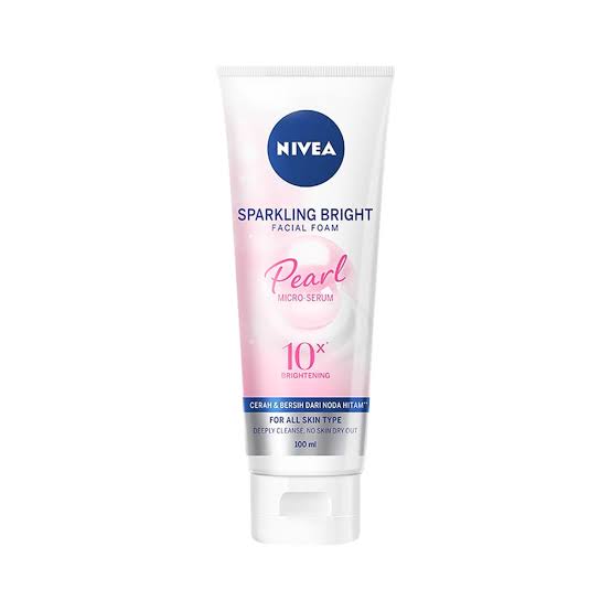 Nivea Sparkling White Whitening Facial Foam 100ml