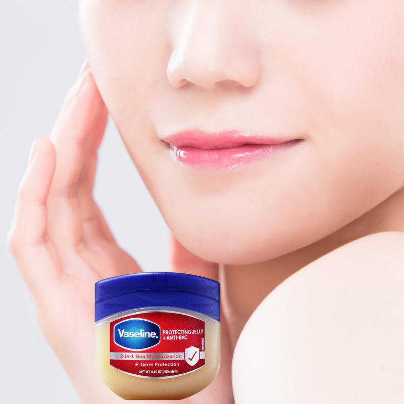 Vaseline Petroleum Jelly 2 in 1 Protecting + Anti Bacterial - 100ml