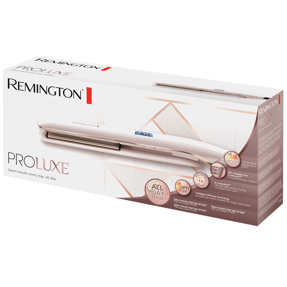 REMINGTON HAIR STRAIGHTENER PROLUXE S9100 with 1 year Warranty