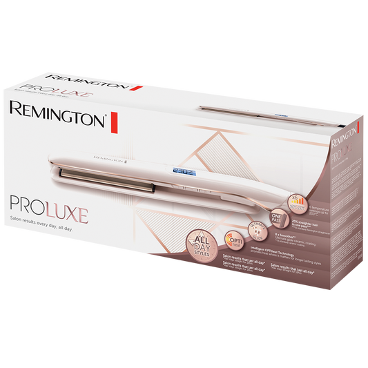 REMINGTON  HAIR STRAIGHTENER PROLUXE S9100 with 1 year Warranty