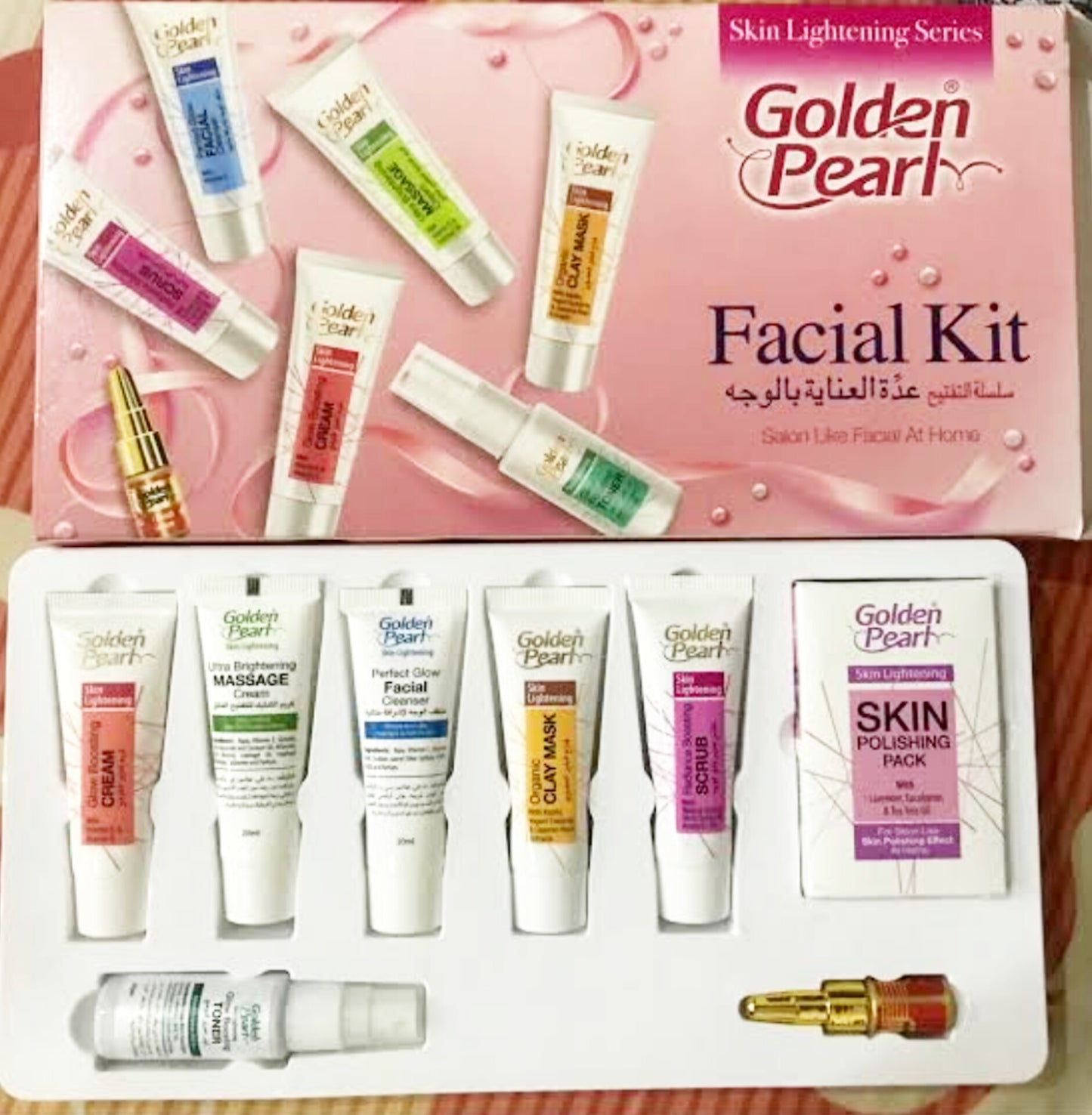 Golden Pearl Whitening Facial Kit