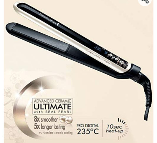 Remington Pearl Straightener S9500 with 1 year warranty