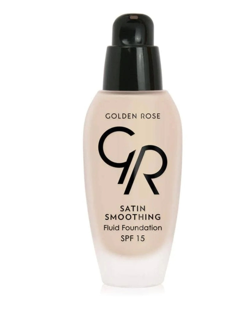 Golden Rose SATIN SMOOTHING FLUID FOUNDATION