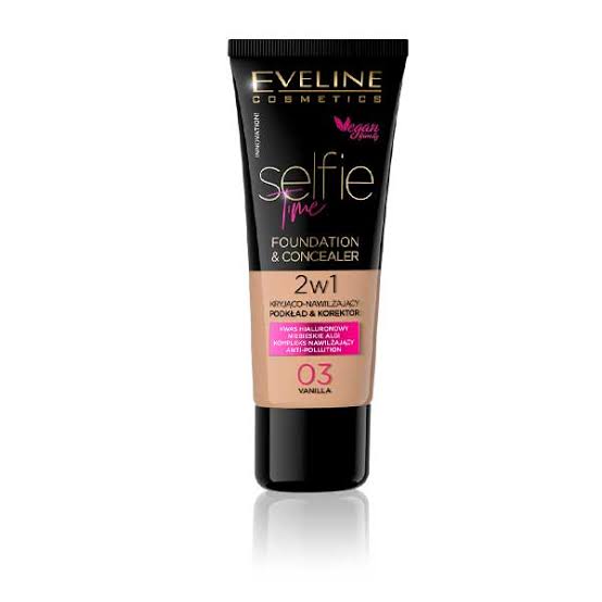 Eveline selfie time 2in1 foundation&concealer 30ml