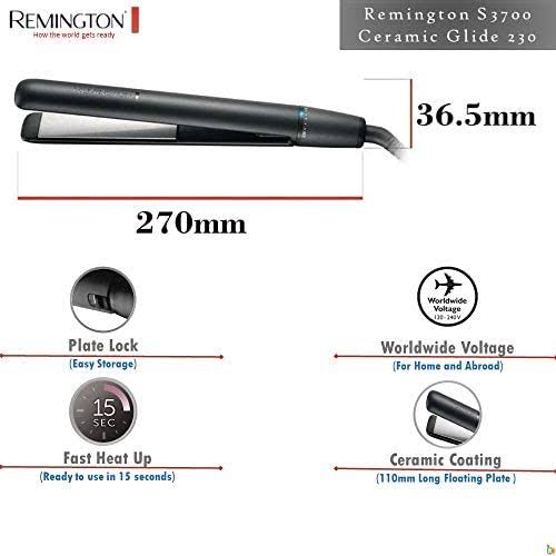 REMINGTON HAIR STRAIGHTENER S3700 with 1 year Warranty