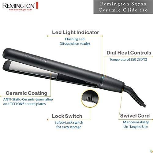 REMINGTON HAIR STRAIGHTENER S3700 with 1 year Warranty