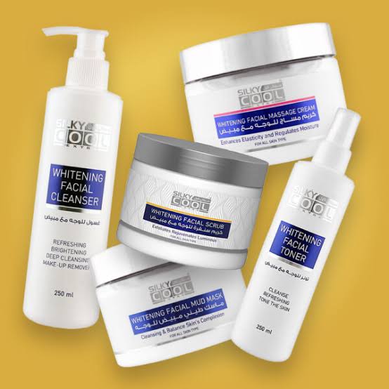 SILKY COOL Whitening FACIAL COMPLETE Made in UAE(Dubai)