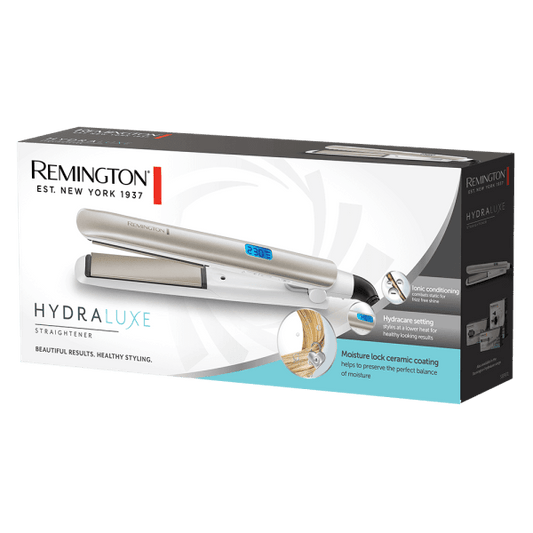 REMINGTON HAIR STRAIGHTENER HYDRALUXE S8901 with 1 Year Warranty
