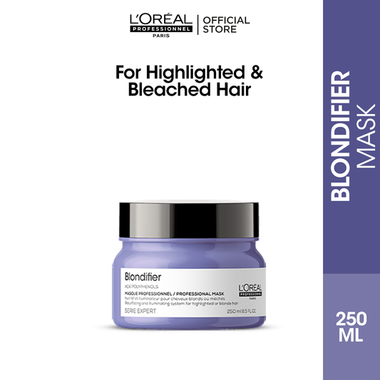 Loreal Professionnel  Serie Expert Blondifier Mask 250 ML - For Highlighted & Bleached Hair