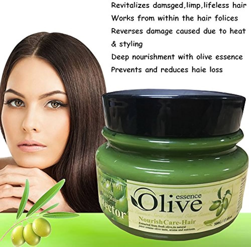 Olive Hair Mask for Strengthen,Growth, 600gm