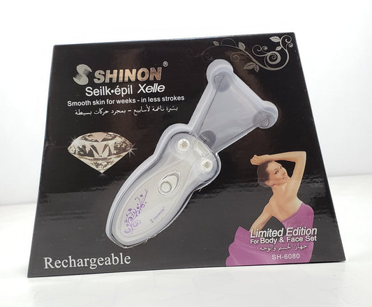 Shinon silk epil rechargeable for body&face