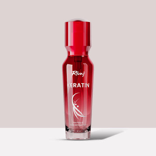 Rivaj Keratin Hair Serum 40ml for frizzy & damage Hair