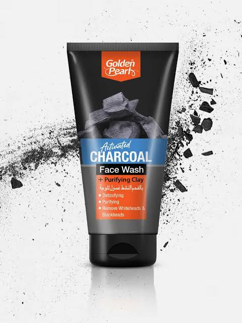 Golden pearl activated charcoal face wash 150ml