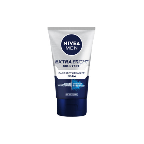 Nivea MEN extra Bright Face Wash 10×effect with Foam 100gm