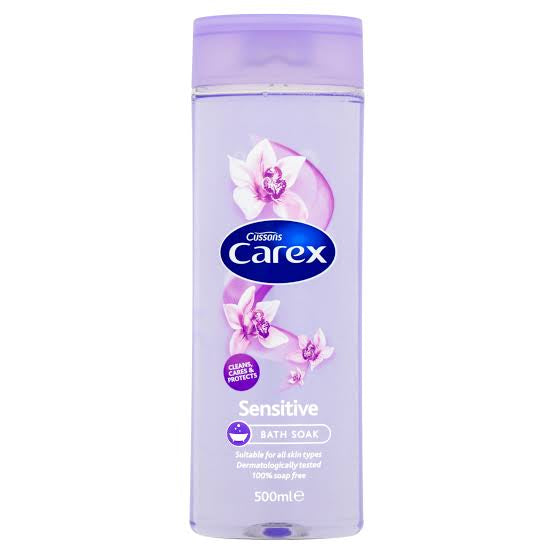 Cussons Carex sensitive body wash 500ml