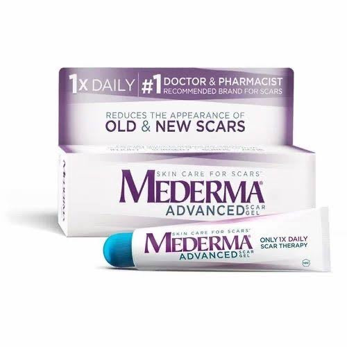 Mederma advance plus cream for Scars injury,Burns,Surgery, Acne,Cut Marks medicated 10gm made in india