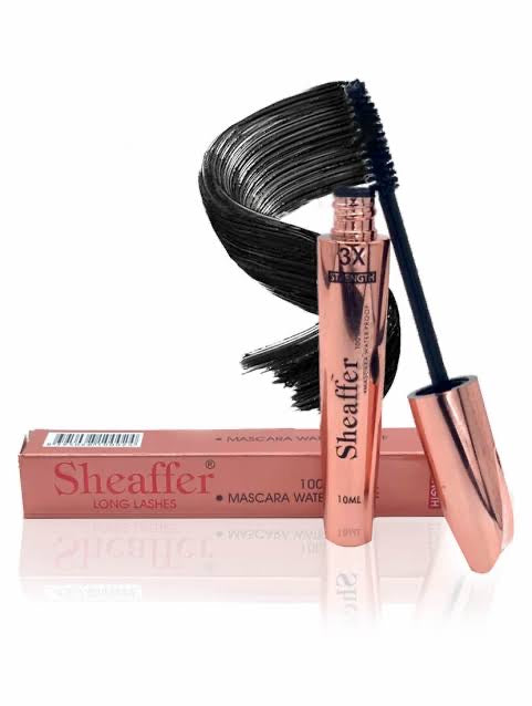 Sheaffer long lasting waterproof mascara