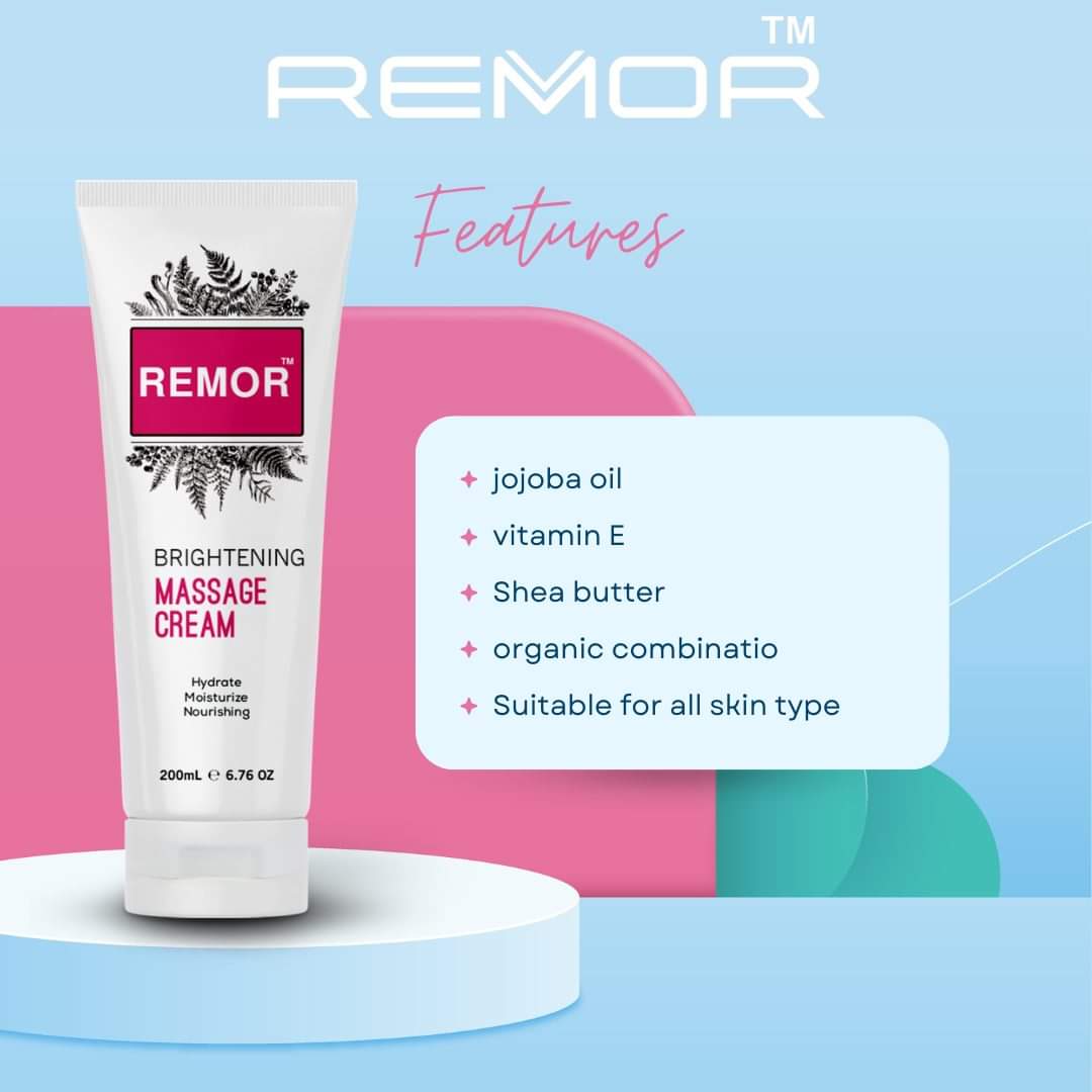 REMOR Whitening Massage Cream 200ml