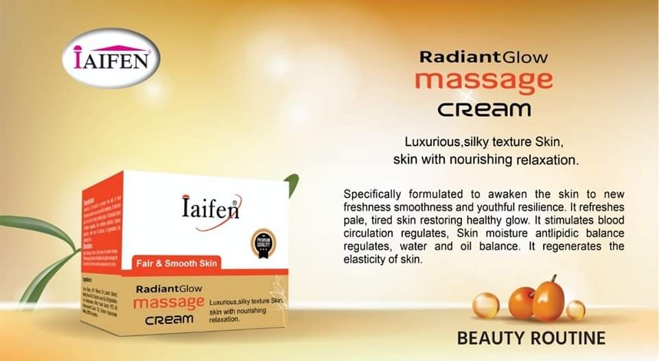 Iaifen massage cream for fair&smooth 250gm