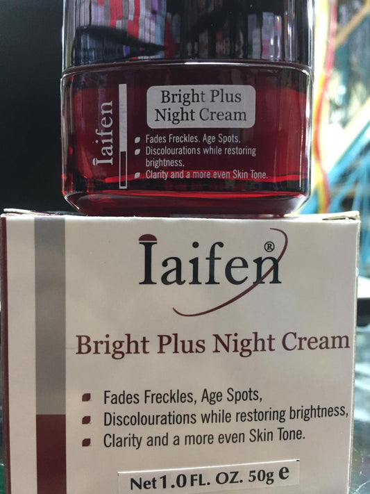 Iaifen bright plus night cream 50gm