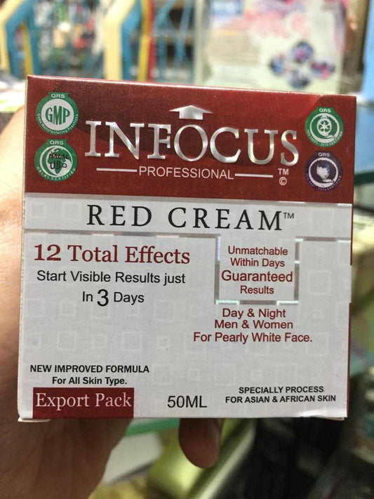 Infocus Red Cream 12 total effects result in 3 days 50ml