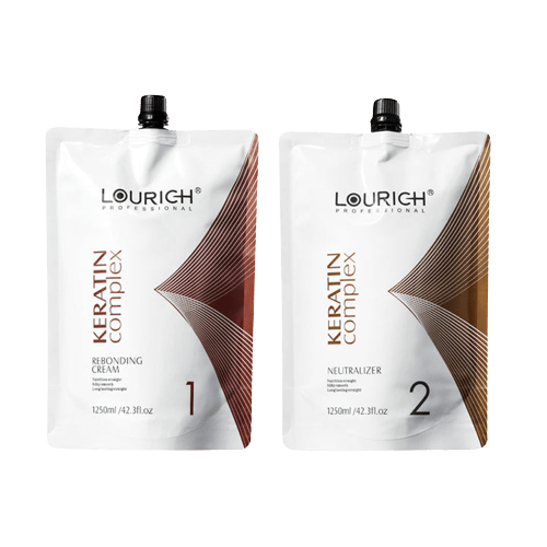 Lourich Professional Keratin Complex White Rebonding Kit