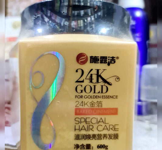 24K Gold Special Hair Care professional Hair Mask 600gm