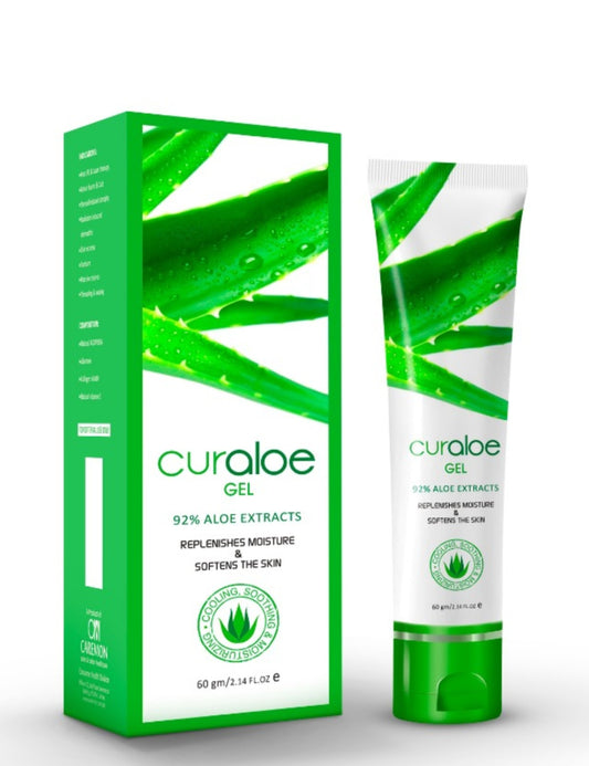 Caremon Curaloe Gel AloeVera 60gm medicated