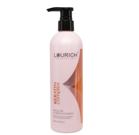 LOURICH Professional Keratin Complex Argan Oil Nutrition Shampoo 500ml