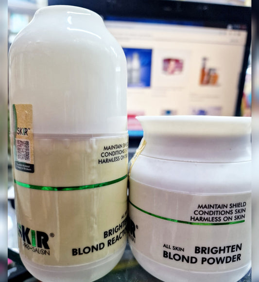 Skir Reborn face Bleach powder200ml, activator200ml