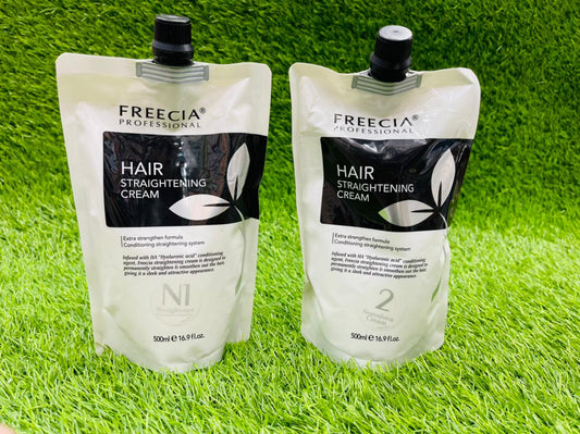 Freecia Hair Straightening Set (500ml + 500ml) = 1000ml