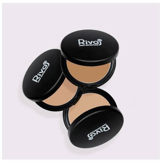 RIVAJ HD Wet and Dry Radiant Pressed Powder