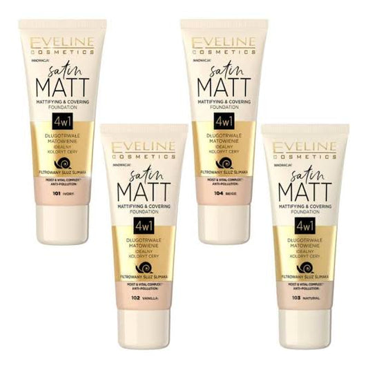 Eveline satin matte foundation