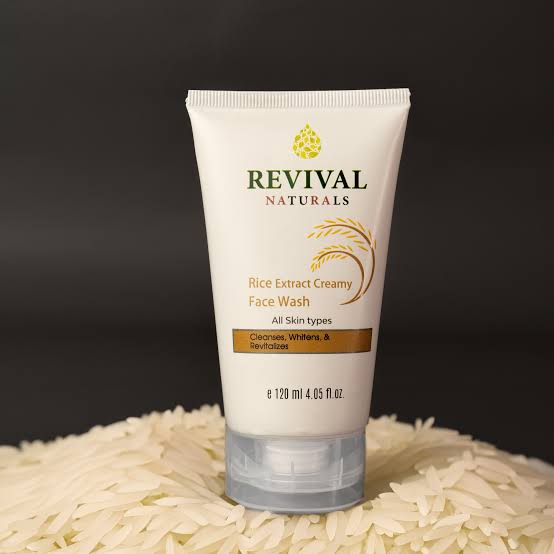 Revival Natural Rice Extract Creamy Face Wash 120ml