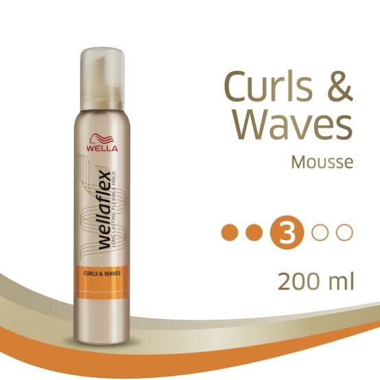 Wella hair mousse Curl&Waves strong hold 200ml